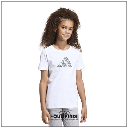 T-Shirt Ragazza Adidas Animal - KA2986