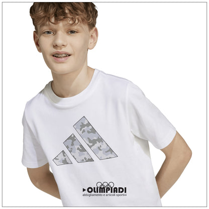 T-Shirt Bambino Ragazzo Adidas Camo - JV5077