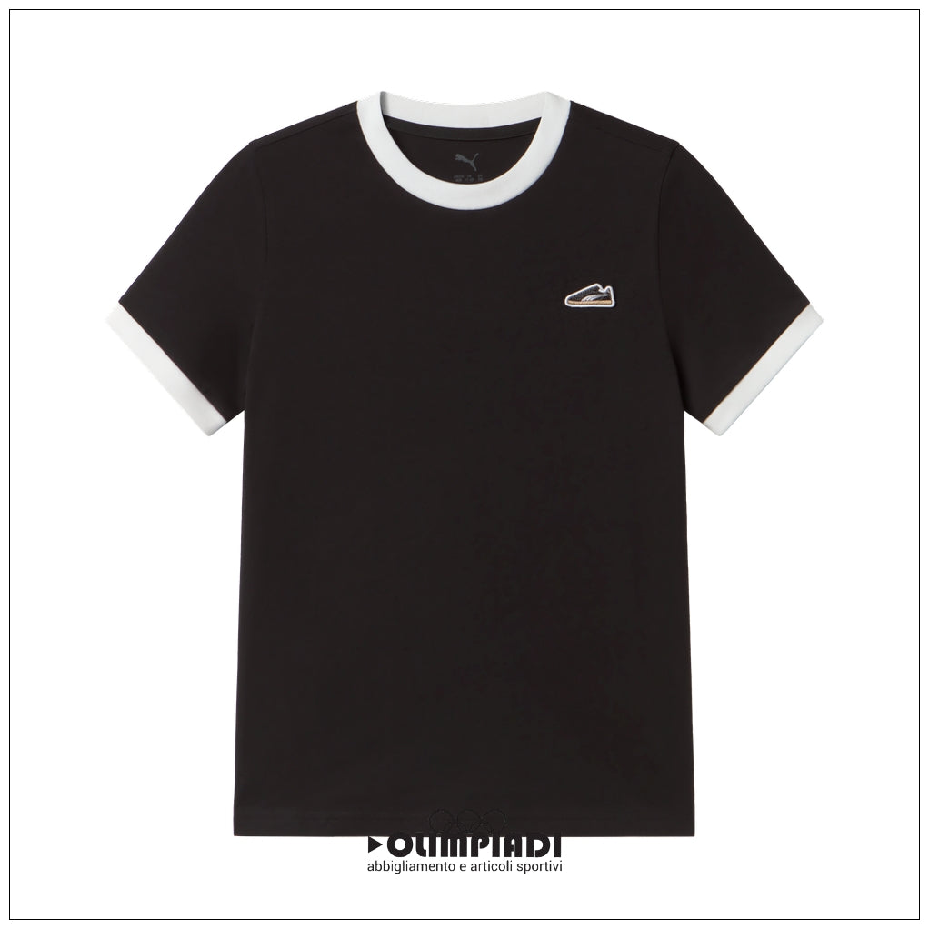 T-Shirt Bambino Ragazzo Puma Graphic - 695483-01 | Nero