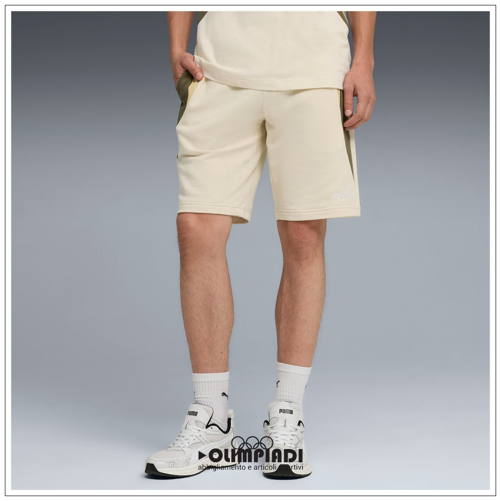 Pantaloncini Corti Uomo Puma ESS Block - 691701-87 | Sabbia