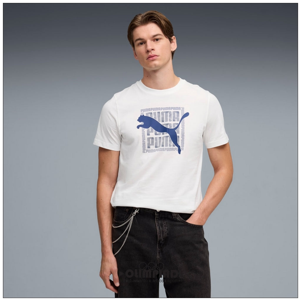 T-Shirt Uomo Puma Graphic - 691775-02 | Bianco