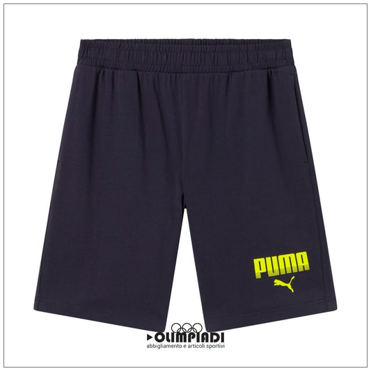 Pantaloncini Corti Uomo Puma ESS Graphic Jersey - 694943-16