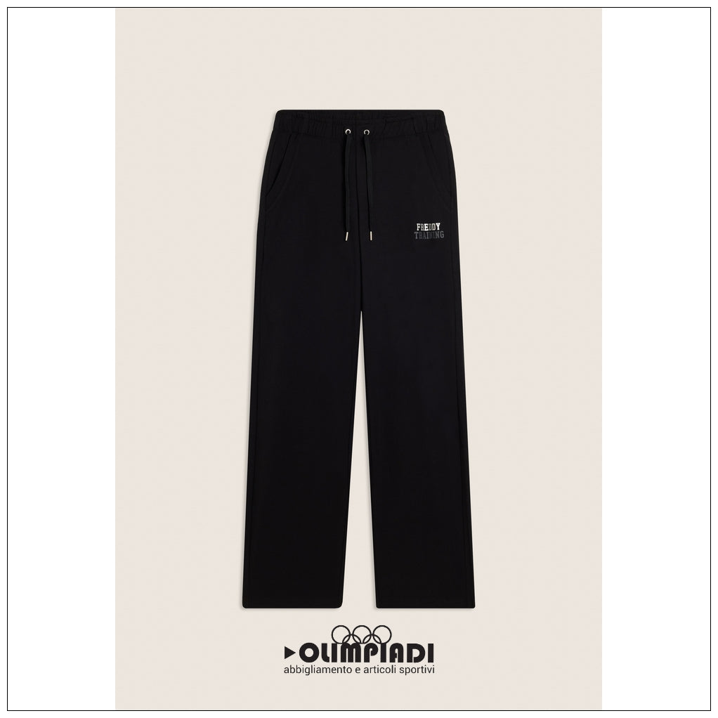 Pantaloni Donna Freddy Jersey Stretch - F26W50P1 | Nero