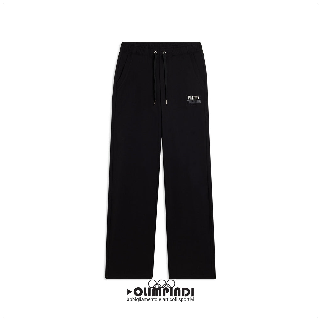 Pantaloni Donna Freddy Jersey Stretch - F26W50P1 | Nero