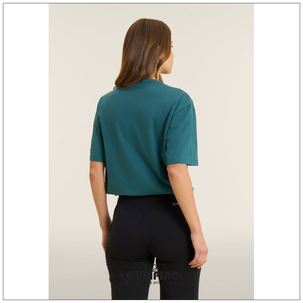 Pantaloni Donna Freddy Jersey Stretch - F26W50P1 | Nero