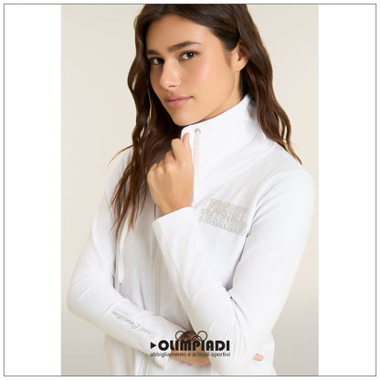 Giacca con Zip Donna Freddy - F26W50S2 | Bianco