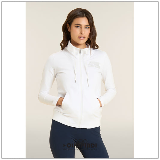 Giacca con Zip Donna Freddy - F26W50S2 | Bianco