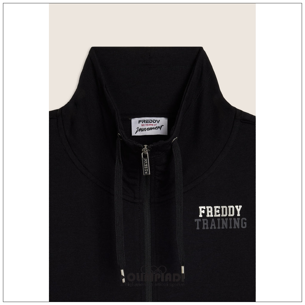 Giacca con Zip Donna Freddy - F26W50S2 | Nero
