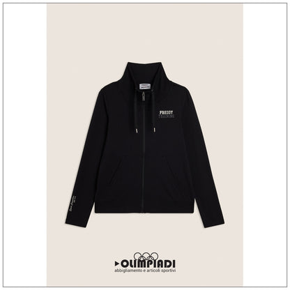 Giacca con Zip Donna Freddy - F26W50S2 | Nero