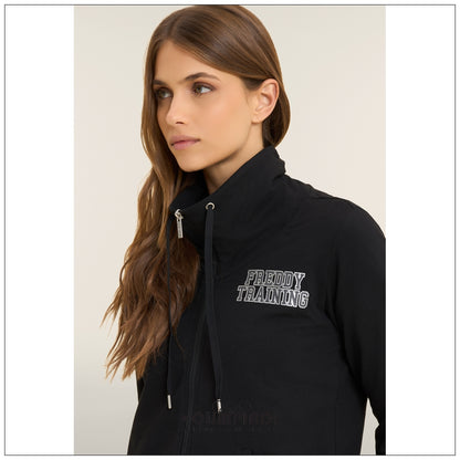 Giacca con Zip Donna Freddy - F26W50S2 | Nero