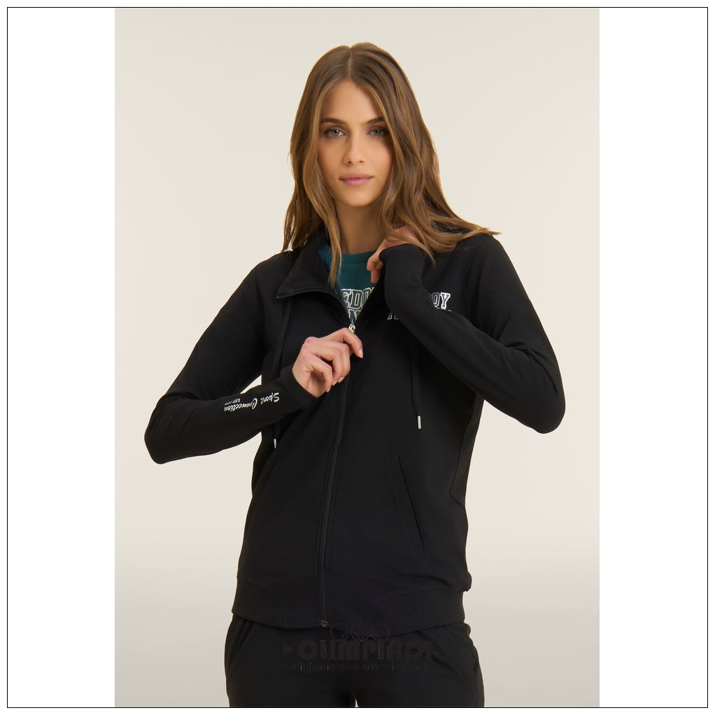 Giacca con Zip Donna Freddy - F26W50S2 | Nero