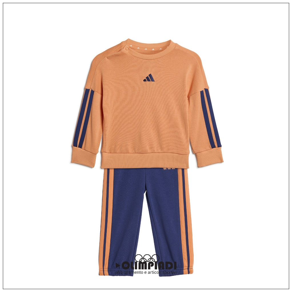Tuta Neonato Adidas 3-Stripes French Terry - KB9627