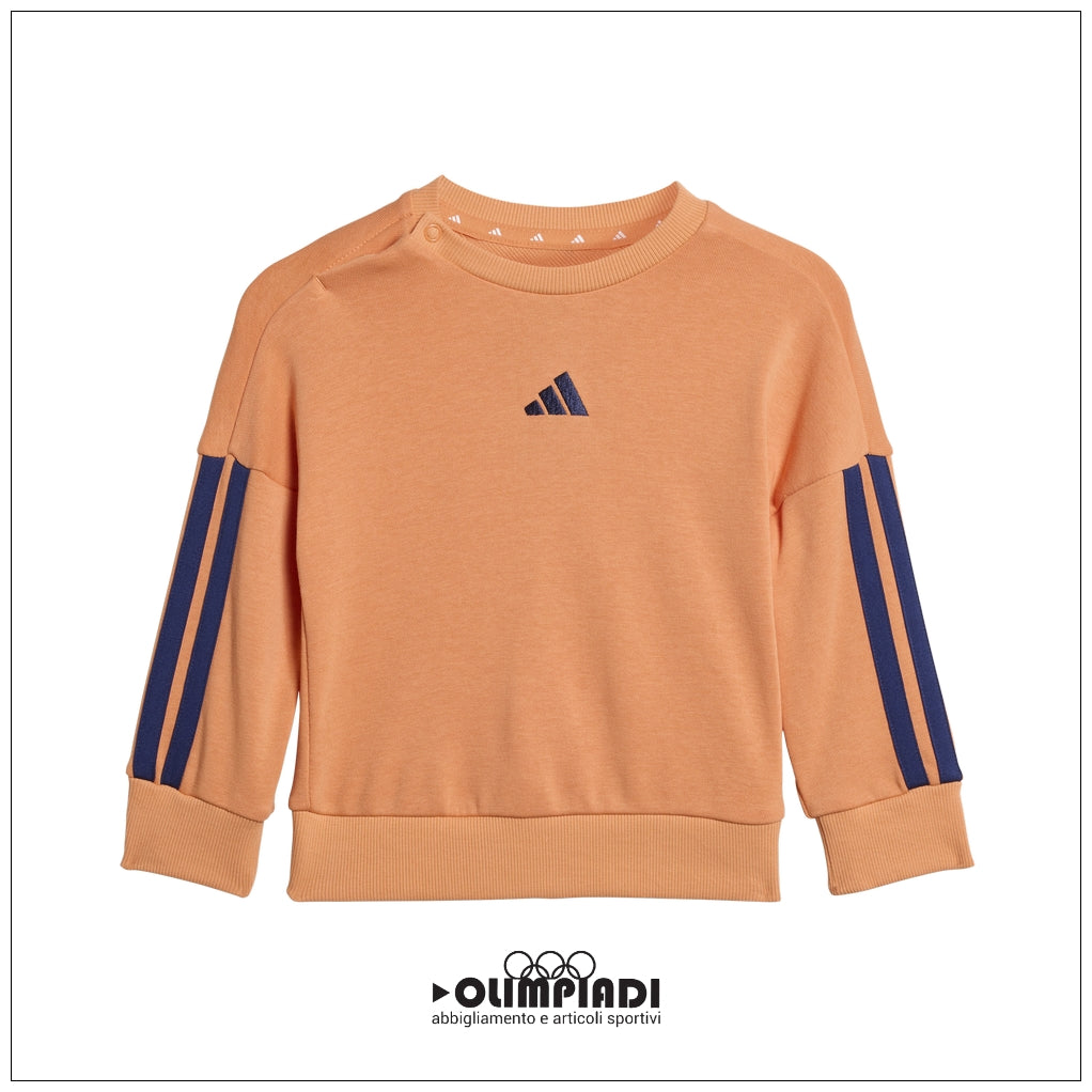 Tuta Neonato Adidas 3-Stripes French Terry - KB9627