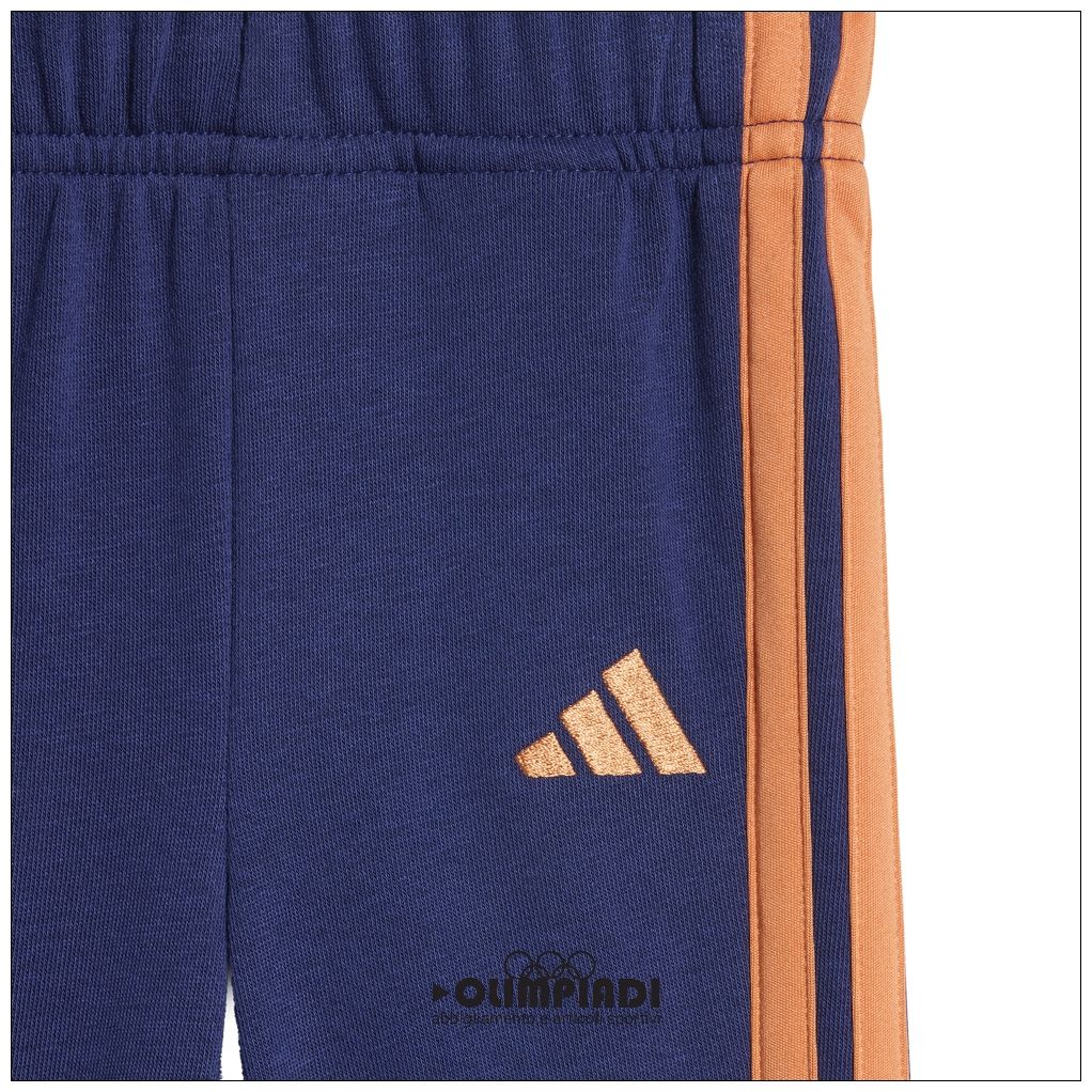 Tuta Neonato Adidas 3-Stripes French Terry - KB9627