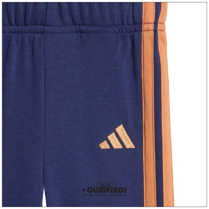 Tuta Neonato Adidas 3-Stripes French Terry - KB9627