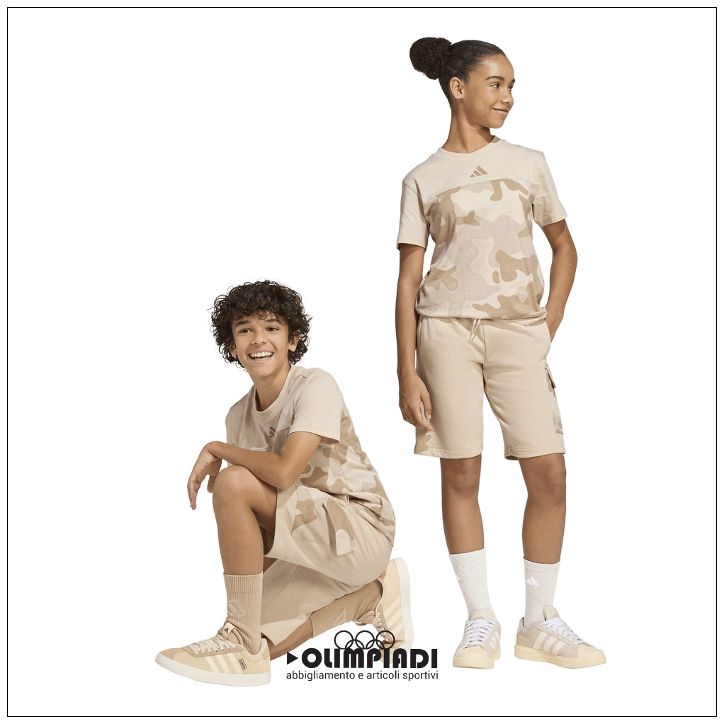 Pantaloncini Ragazzo Adidas Camo FT Short - KB6843