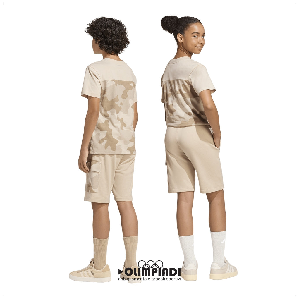 Pantaloncini Ragazzo Adidas Camo FT Short - KB6843