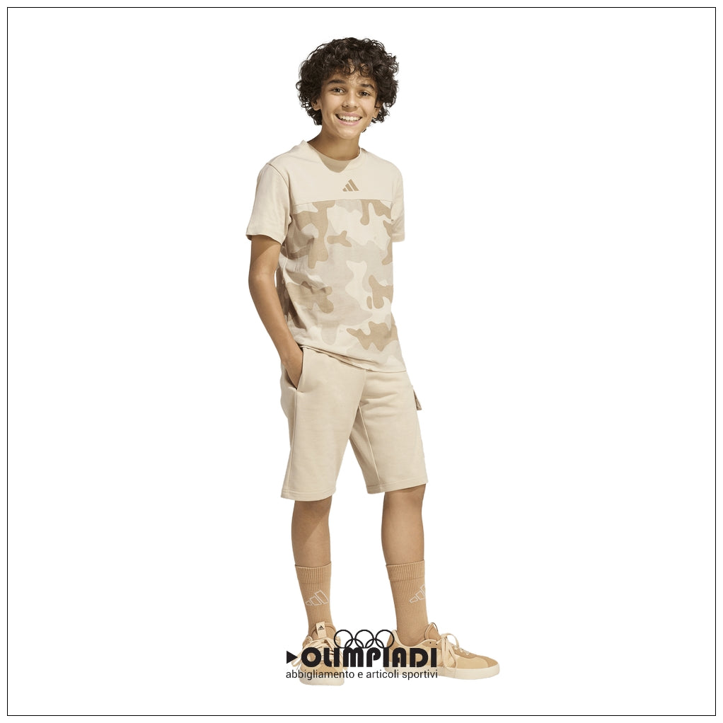 Pantaloncini Ragazzo Adidas Camo FT Short - KB6843