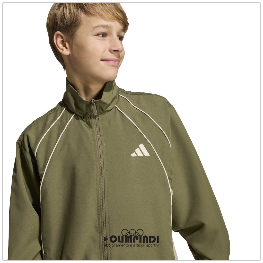 Tuta Ragazzi Adidas Colorblock Woven Track Suit - KE2779