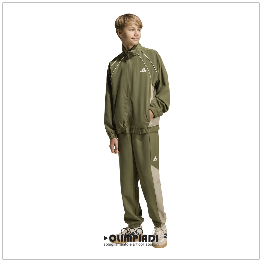 Tuta Ragazzi Adidas Colorblock Woven Track Suit - KE2779