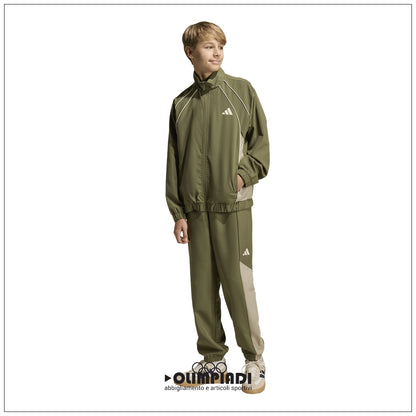 Tuta Ragazzi Adidas Colorblock Woven Track Suit - KE2779