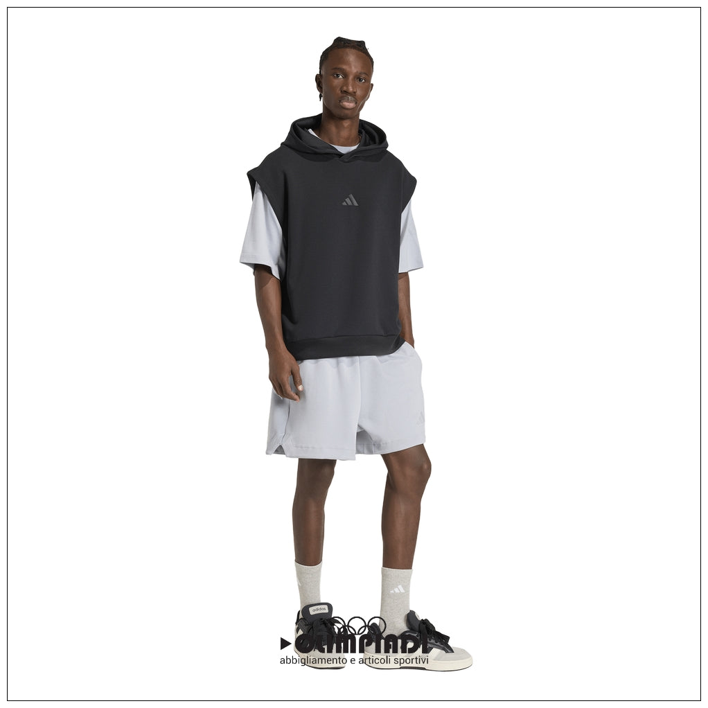 Pantaloncini Uomo Adidas Essentials Shorts - KF8581 | Halo Silver