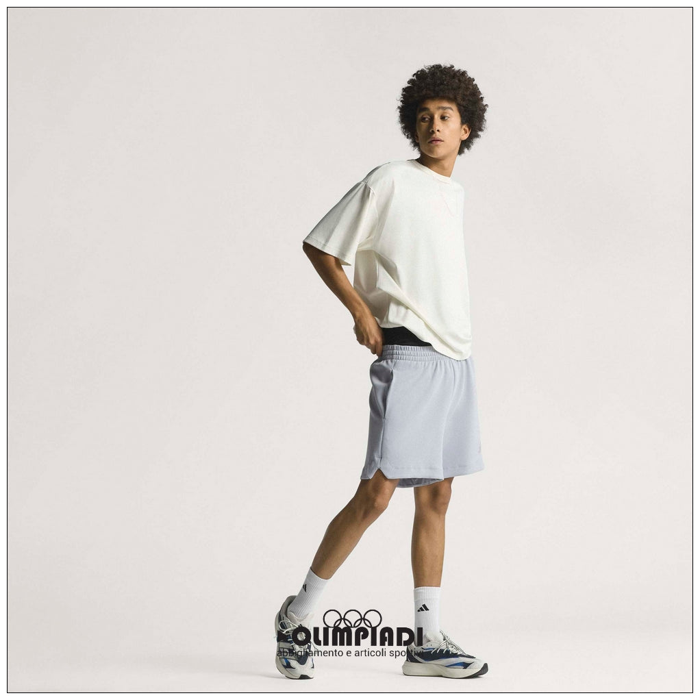 Pantaloncini Uomo Adidas Essentials Shorts - KF8581 | Halo Silver
