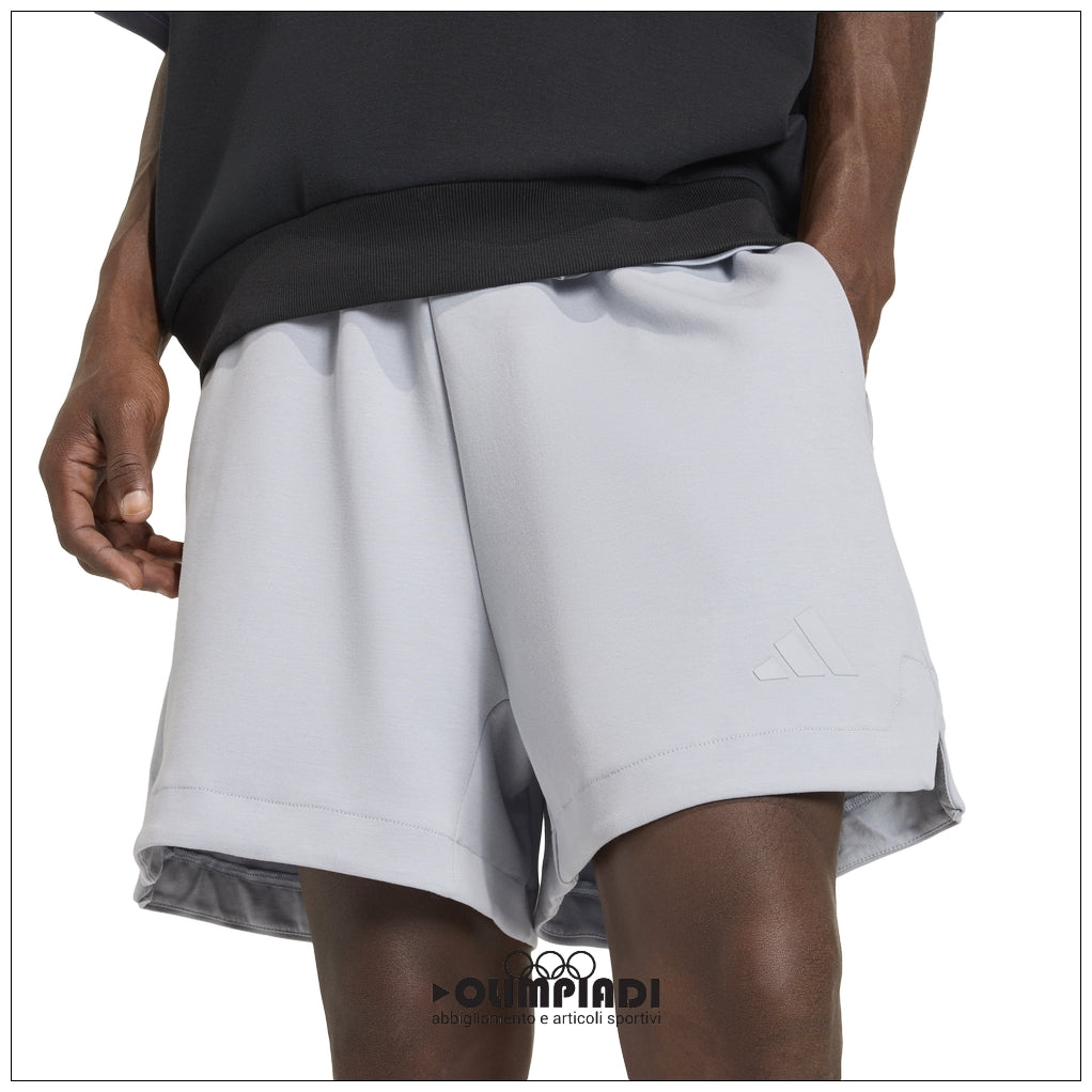 Pantaloncini Uomo Adidas Essentials Shorts - KF8581 | Halo Silver