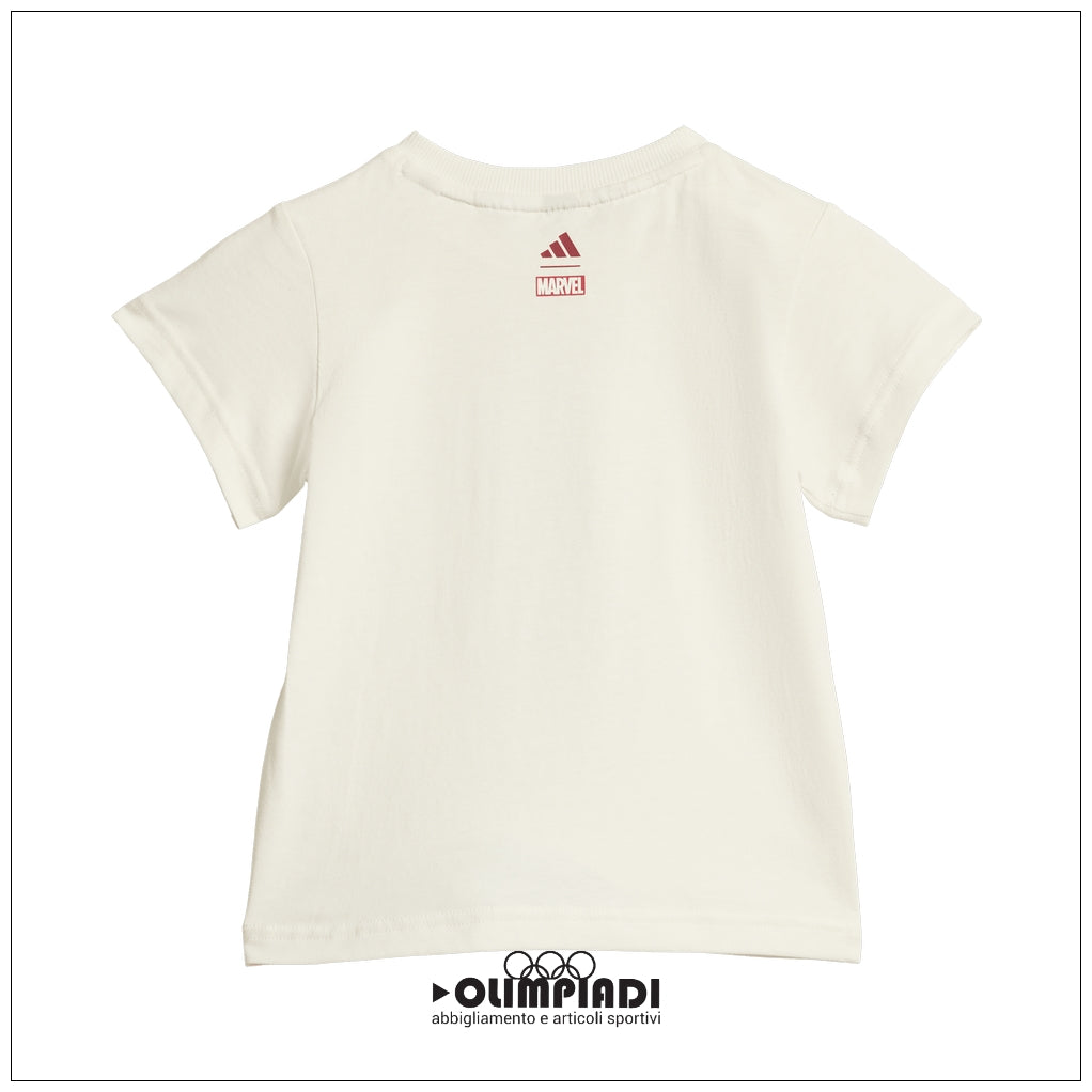 Completo Neonato Adidas Marvel Spider-Man Tee Set - JZ3550