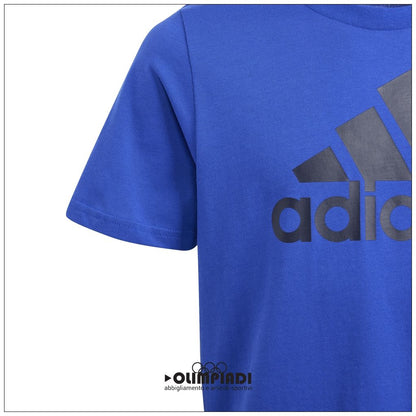 T-Shirt Uomo Adidas Essentials Big Logo - IJ6264 | Blu