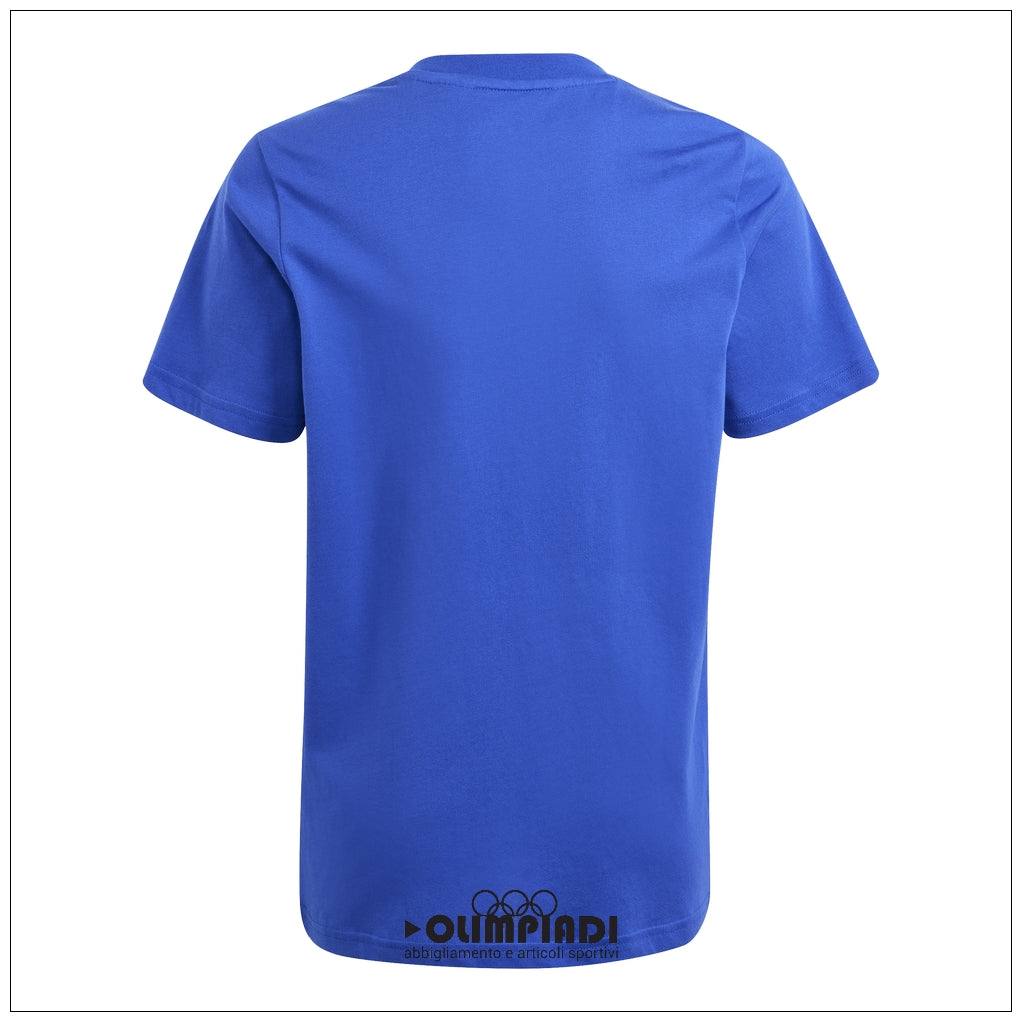 T-Shirt Uomo Adidas Essentials Big Logo - IJ6264 | Blu
