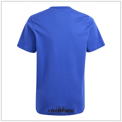 T-Shirt Uomo Adidas Essentials Big Logo - IJ6264 | Blu