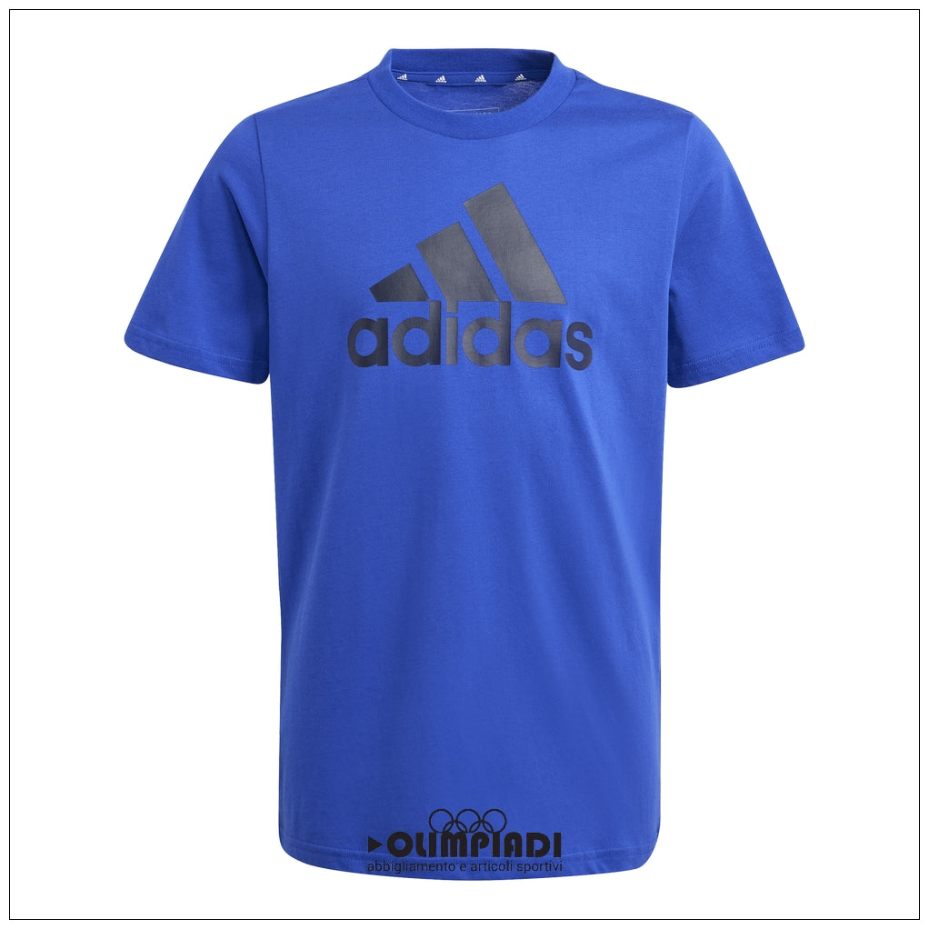 T-Shirt Uomo Adidas Essentials Big Logo - IJ6264 | Blu