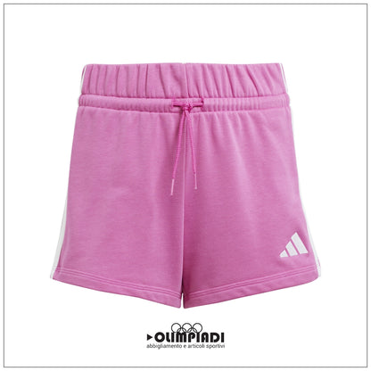Pantaloncini Ragazza Adidas 3-Stripes French Terry - JF3675