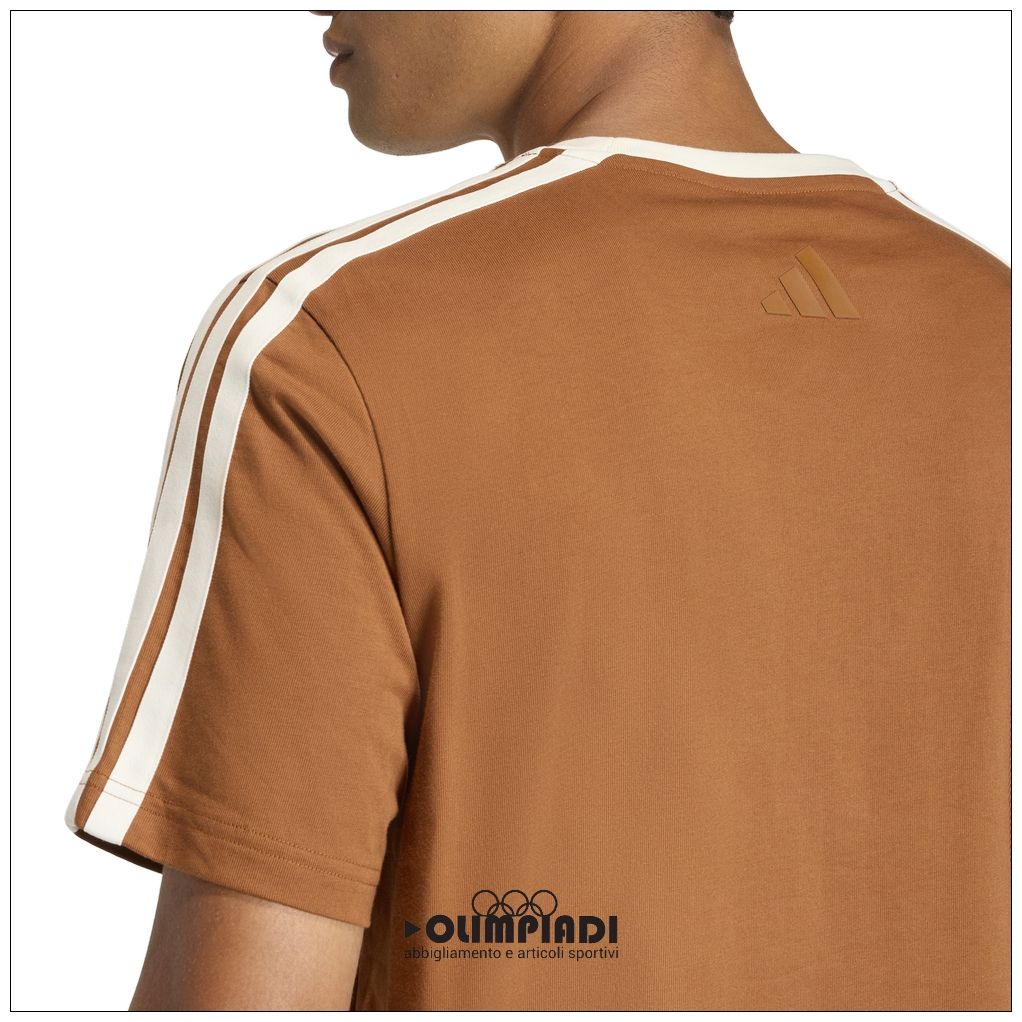 T-Shirt Uomo Adidas Coffee Cup Graphic - JZ5070 | Dusty Brown