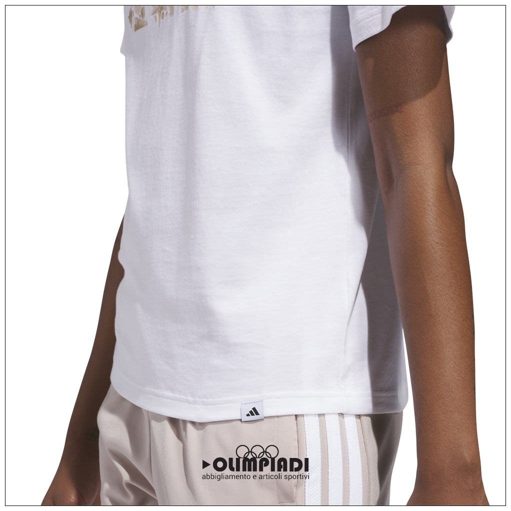 T-Shirt Donna Adidas Big Logo Tee - KB2429 | Bianco
