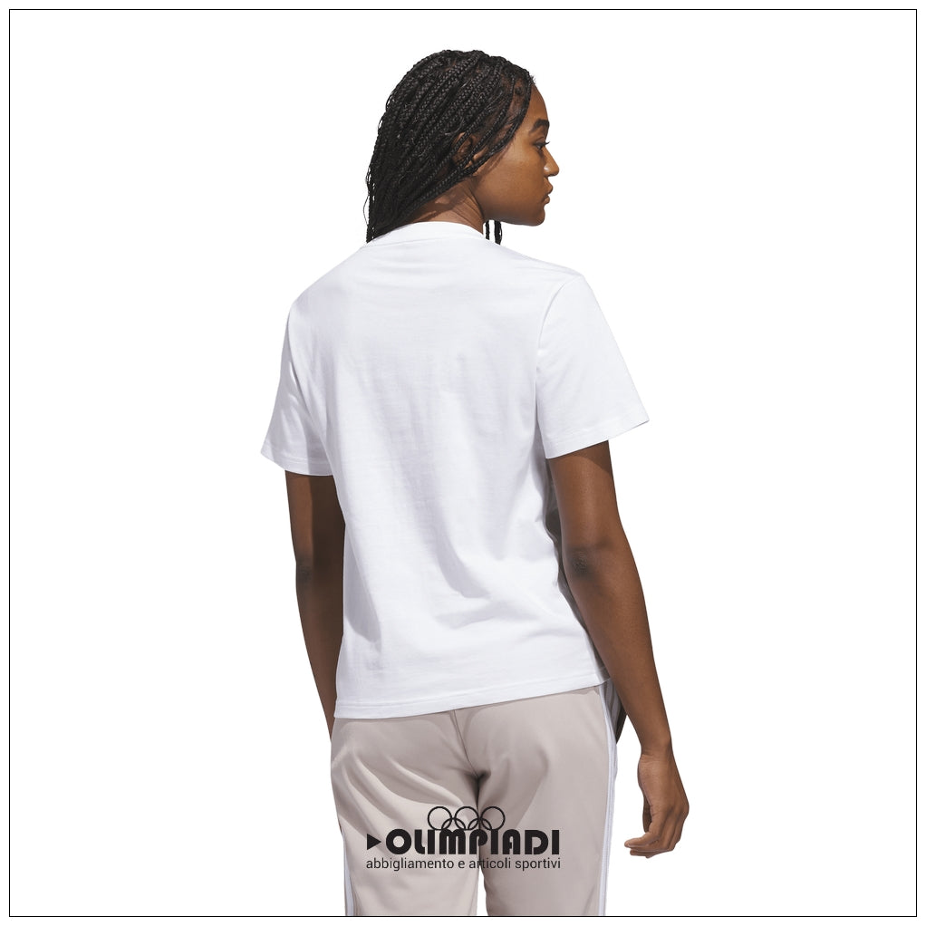 T-Shirt Donna Adidas Big Logo Tee - KB2429 | Bianco