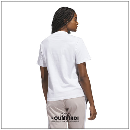 T-Shirt Donna Adidas Big Logo Tee - KB2429 | Bianco
