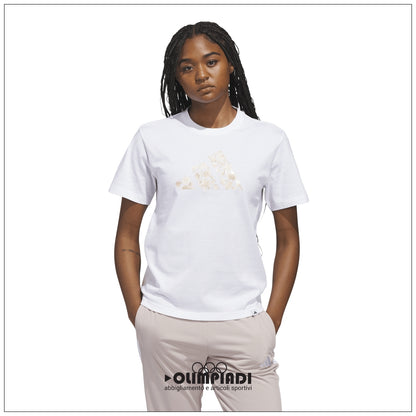 T-Shirt Donna Adidas Big Logo Tee - KB2429 | Bianco