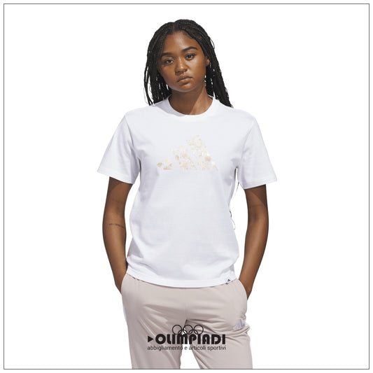 T-Shirt Donna Adidas Big Logo Tee - KB2429 | Bianco