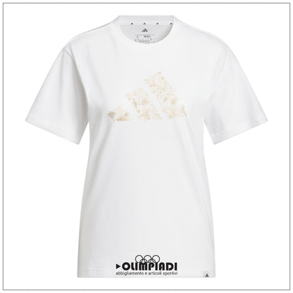 T-Shirt Donna Adidas Big Logo Tee - KB2429 | Bianco