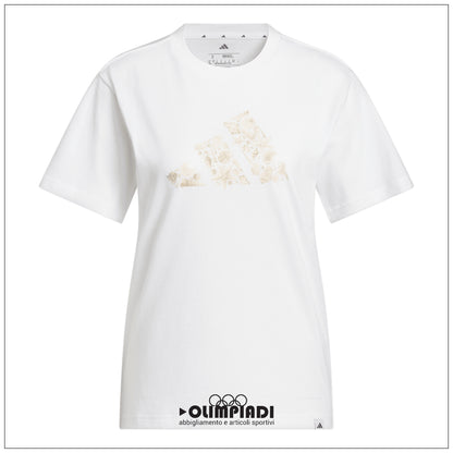 T-Shirt Donna Adidas Big Logo Tee - KB2429 | Bianco
