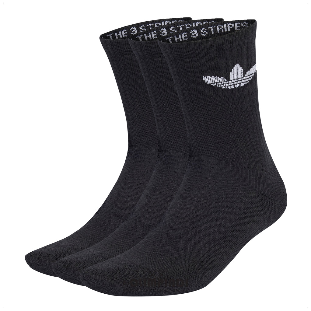 Calzini Sportivi Adidas Training Crew (Confezione da 3 Paia) - IJ5613 | Nero