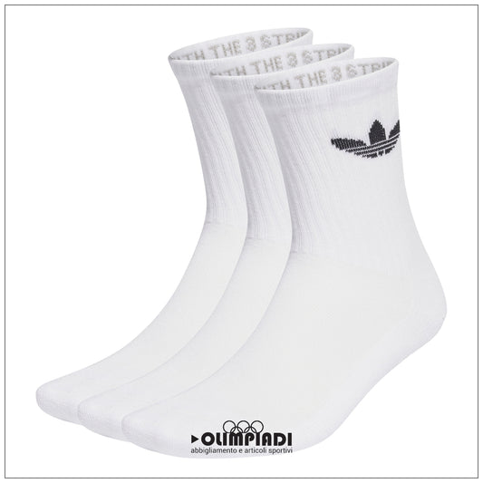 Calzini Sportivi Adidas Training Crew (Confezione da 3 Paia) - IJ5616 | Bianco