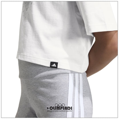 T-Shirt Ragazza Adidas Glam Tee - KA2972 | Bianco