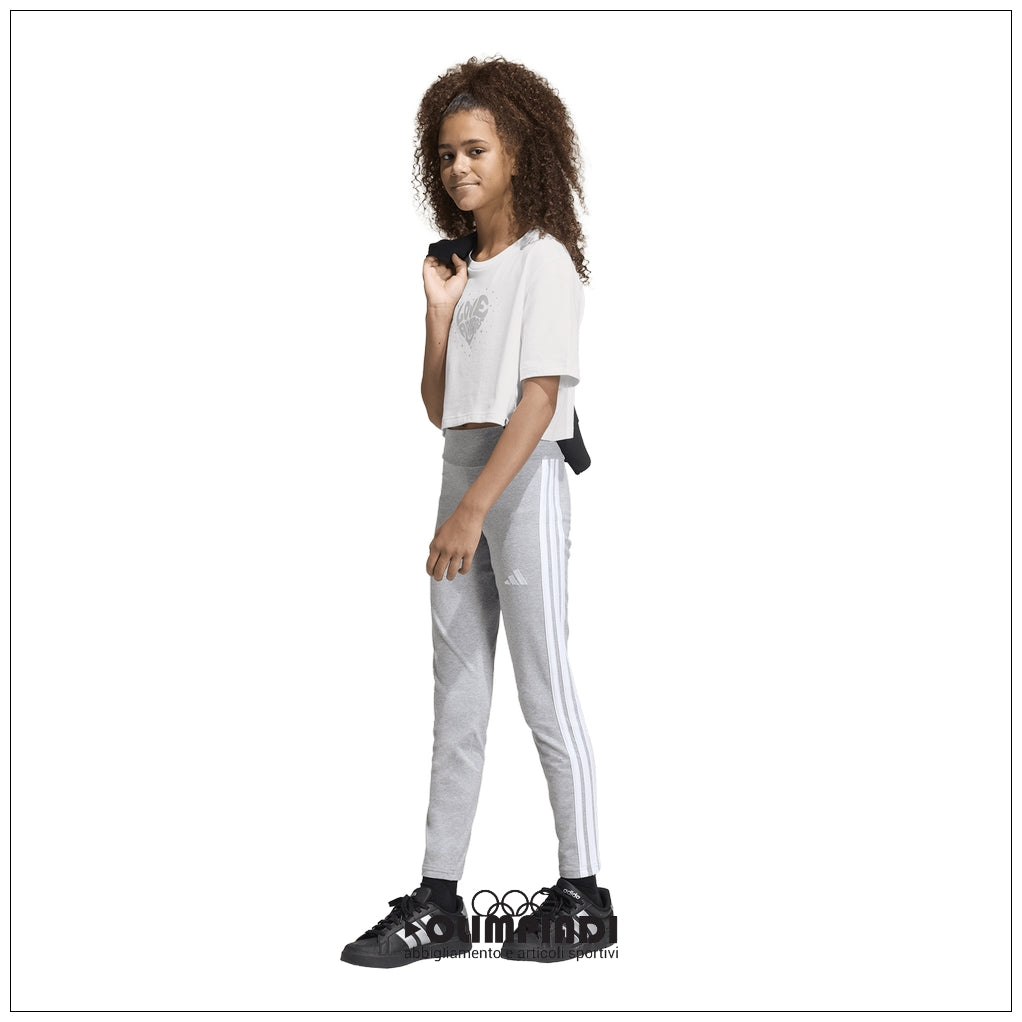 T-Shirt Ragazza Adidas Glam Tee - KA2972 | Bianco
