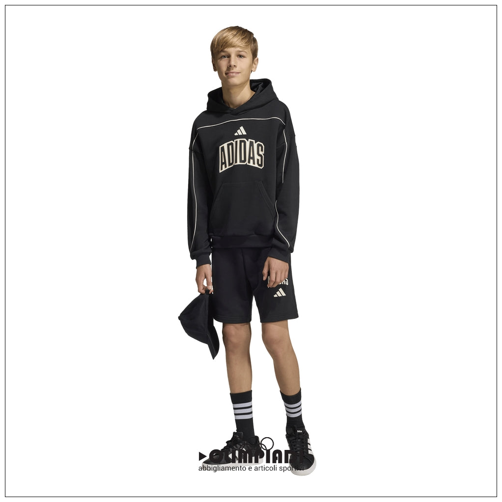 Pantaloncini Ragazzo Adidas French Terry Shorts - KS5522 | Nero