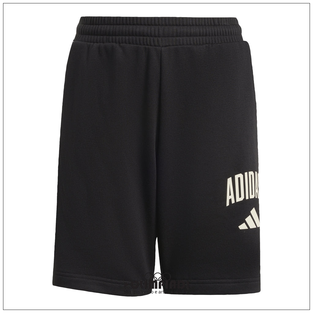 Pantaloncini Ragazzo Adidas French Terry Shorts - KS5522 | Nero