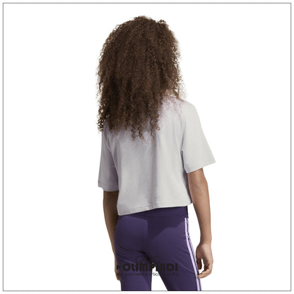 T-Shirt Ragazza Adidas Glam Tee - KA2971 | Lilla (Ice Lavender)