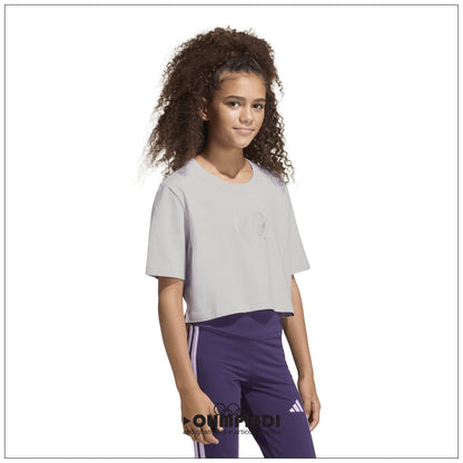 T-Shirt Ragazza Adidas Glam Tee - KA2971 | Lilla (Ice Lavender)